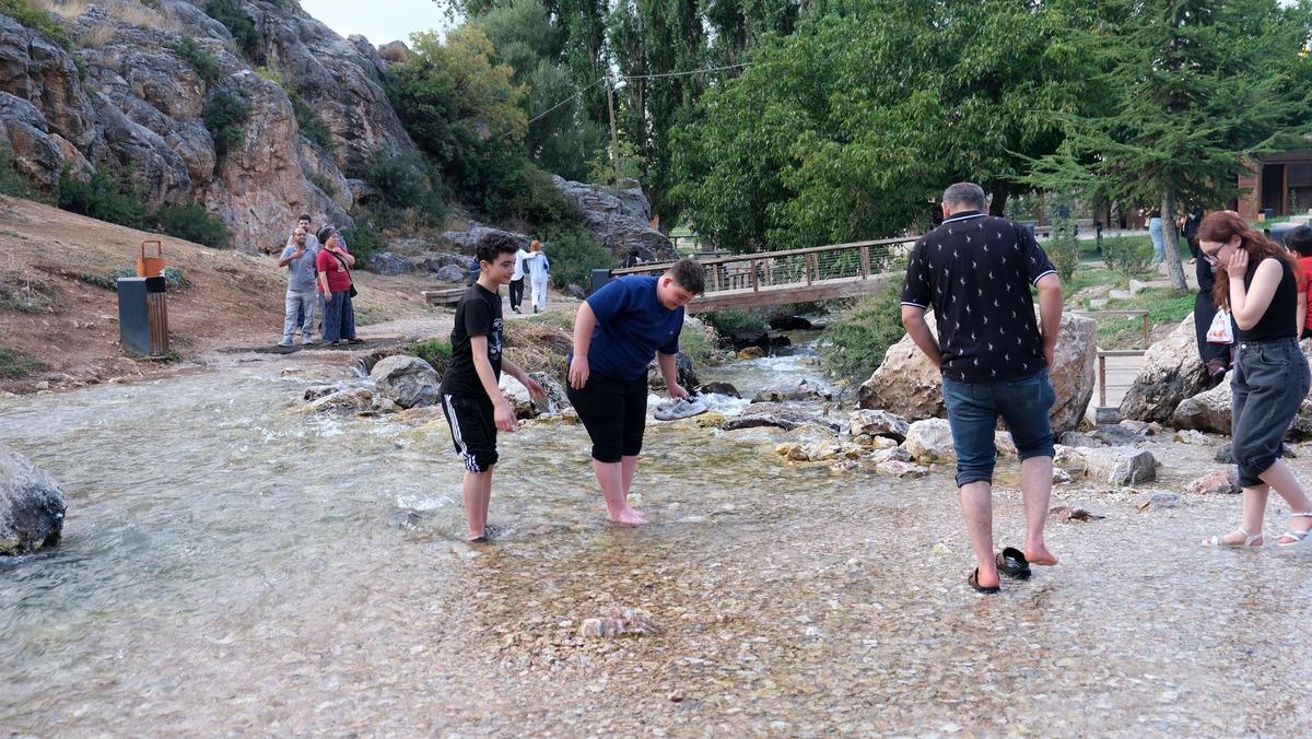 Bu su için kilometrelerce yol gidiyorlar: 2 dakika duramıyorlar! 1