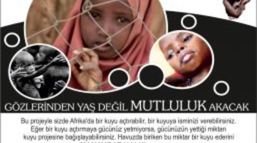 Manavgatlılar Somali'de su kuyusu a&ccedil;tıracak