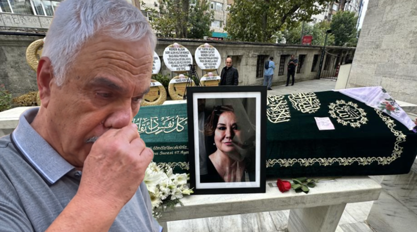 G&uuml;lsen Tuncer'e veda! Halil Erg&uuml;n g&ouml;zyaşlarını tutamadı