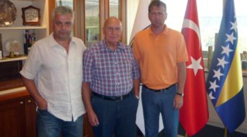 Bosna Hersek Dışişleri Bakan Yardımcısı, Fahri Konsolos Baysak'ı ziyaret etti