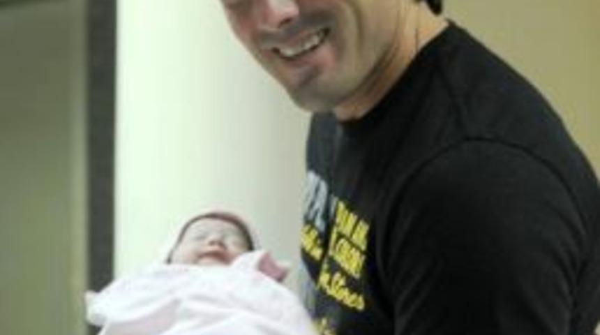 Nadaravic, 3. kez baba oldu