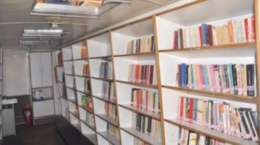 Gezici kütüphane kitap dostları için yollarda