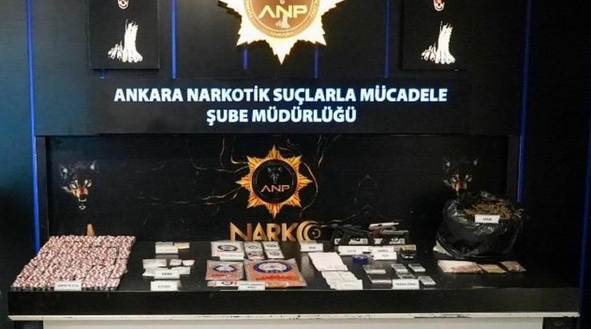Ankara&rsquo;da narkotik operasyonları: 26 ş&uuml;pheli tutuklandı