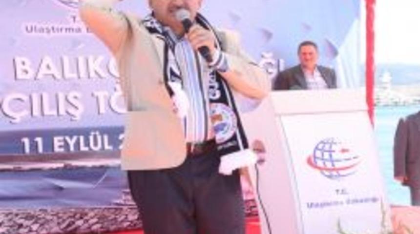 Bakan Yıldırım: Havaalanı inşaatlarını kundaklayanlar kimseye hizmet edemez