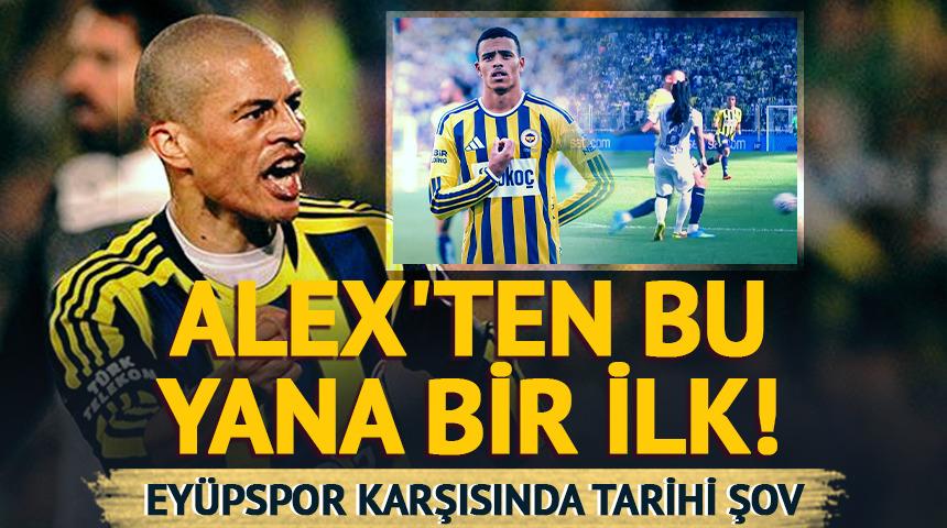 Fenerbah&ccedil;e'den Ey&uuml;pspor karşısında tarihi şov! Alex'ten bu yana bir ilk