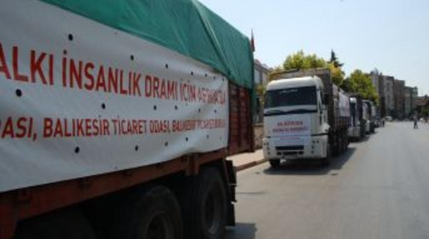 Balıkesirli işadamlarından Afrika'ya 100 bin liralık gıda yardımı