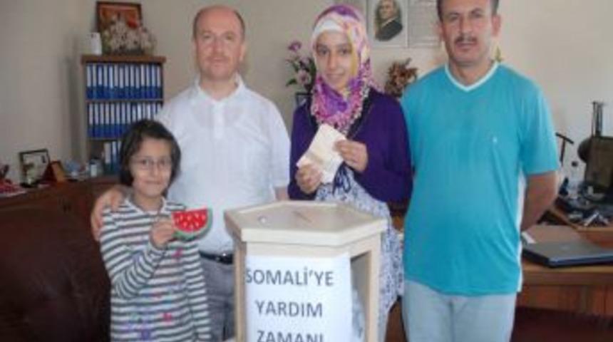 Cep telefonu i&ccedil;in biriktirdiği har&ccedil;lığını Somali&rsquo;ye g&ouml;nderdi