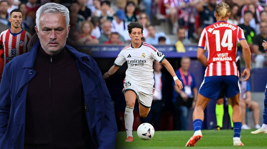 Madrid derbisinde kazanan Atletico! Arda G&uuml;ler'e b&uuml;y&uuml;k şok