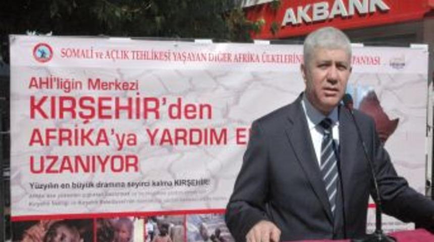 Ahiliğin merkezinden Afrika&rsquo;ya yardım akacak