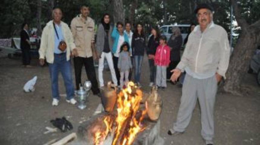 Piknikte iftar keyfi