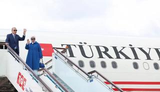 Cumhurbaşkanı Erdoğan'ın u&ccedil;ağı New York'a iniş yaptı
