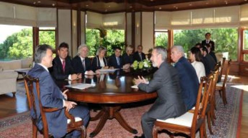 Cumhurbaşkanı G&uuml;l, Brezilya Dışişleri Bakanı'nı kabul etti