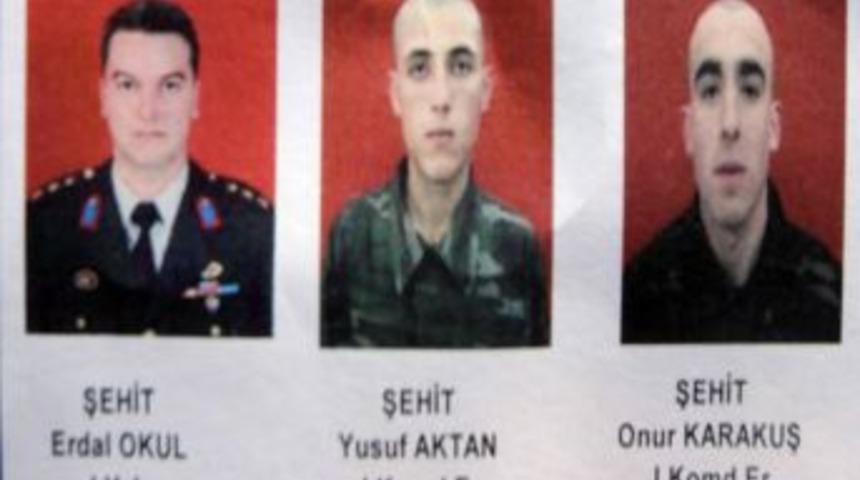 Beyt&uuml;şşebap&rsquo;ta şehit olan 3 askerin ismi belirlendi