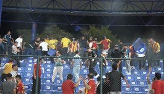 Kayserispor taraftarından deplasmanda b&uuml;y&uuml;k ayıp!
