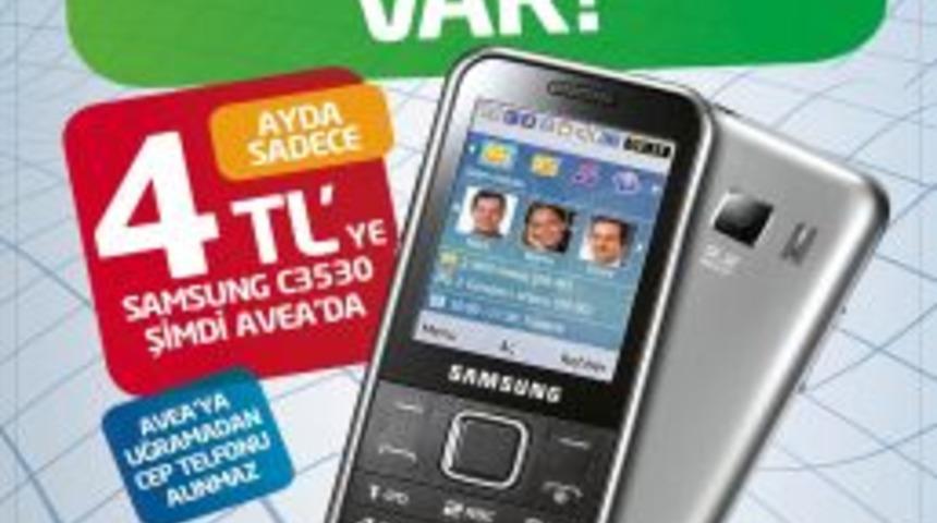 Avealılara ayda 4 liraya cep telefonu