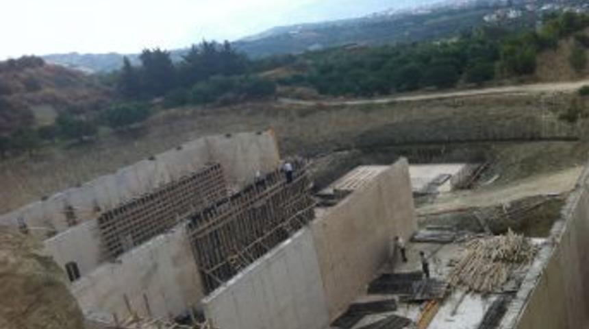 Samandağ Belediyesi 6 bin tonluk su deposu inşa ediyor