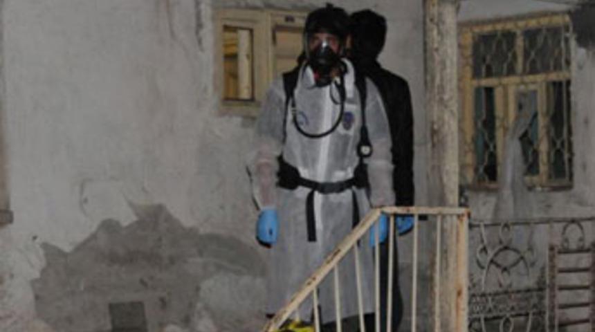 Tuvalette &ouml;l&uuml; bulundu