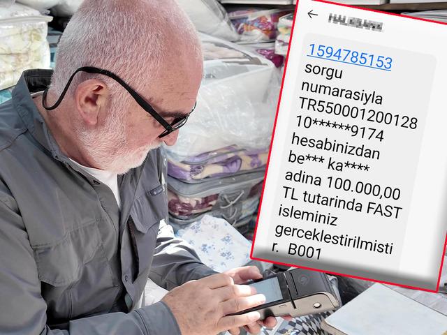 B&ouml;ylesi g&ouml;r&uuml;lmedi! 14 dakikada 115 bin lira dolandırıldı