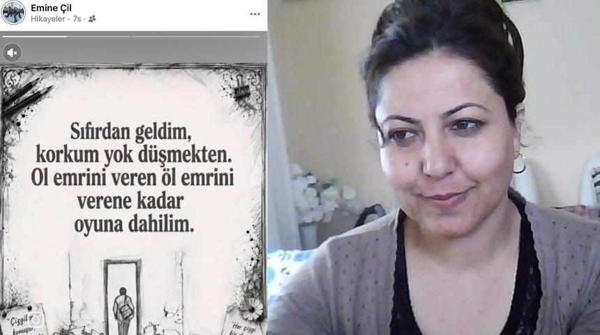 &Ouml;ld&uuml;r&uuml;lmeden 2 saat &ouml;nce... Emine &Ccedil;il&rsquo;in paylaşımları ortaya &ccedil;ıktı