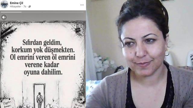 Öldürülmeden 2 saat önce... Emine Çil’in paylaşımları ortaya çıktı