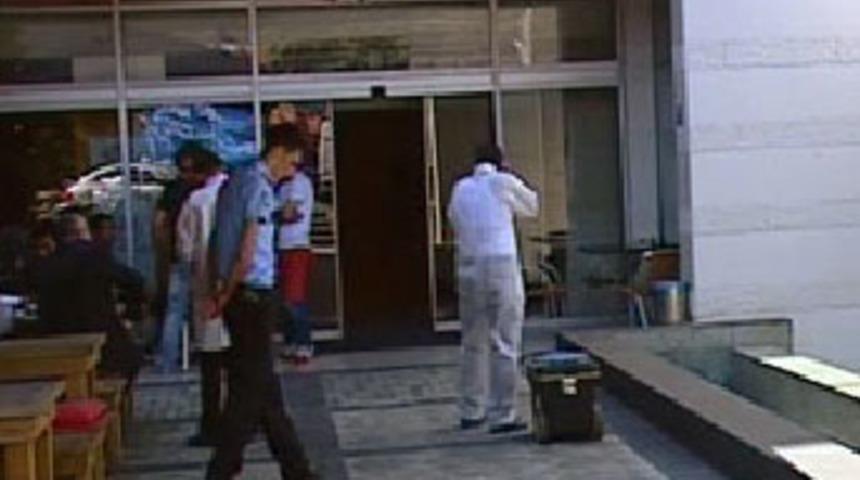 L&uuml;ks spor salonunda kan aktı