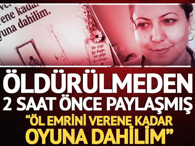 &Ouml;ld&uuml;r&uuml;lmeden 2 saat &ouml;nce... Paylaşımları ortaya &ccedil;ıktı