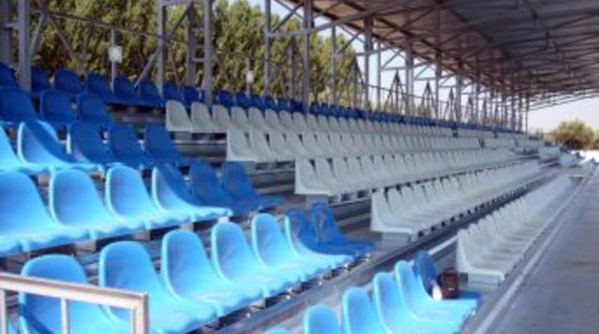 Ula Stadyumu'na yeni trib&uuml;n yapıldı