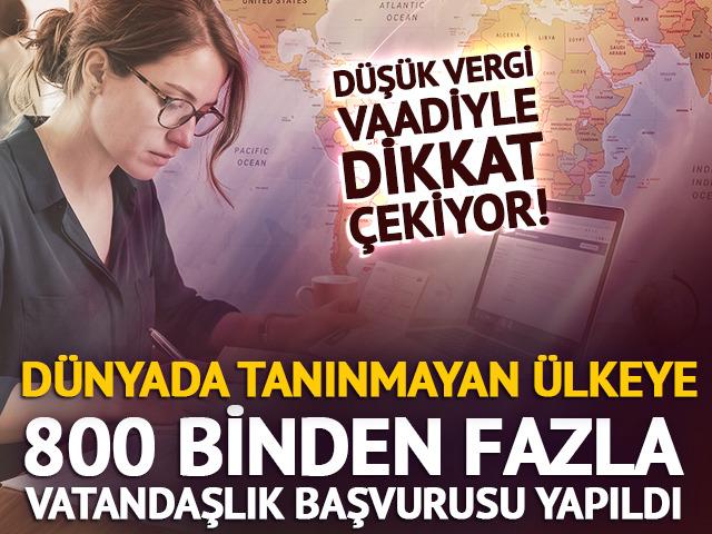 D&uuml;ş&uuml;k vergi vaadi dikkat &ccedil;ekti! 800 binden fazla vatandaşlık başvurusu