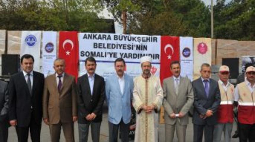 Ankara Büyükşehir Belediyesi'nden Somali'ye yardım