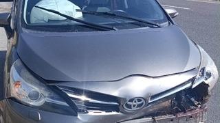 Yola aniden çıkan koyun kazaya sebep oldu, 1 yaralı