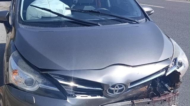 Yola aniden çıkan koyun kazaya sebep oldu, 1 yaralı