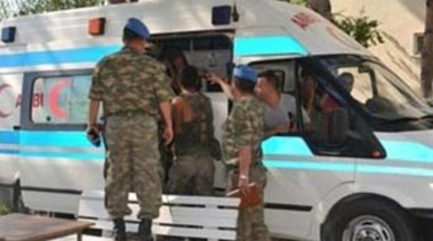 Kısa d&uuml;şen havan mermisi 15 askeri yaraladı