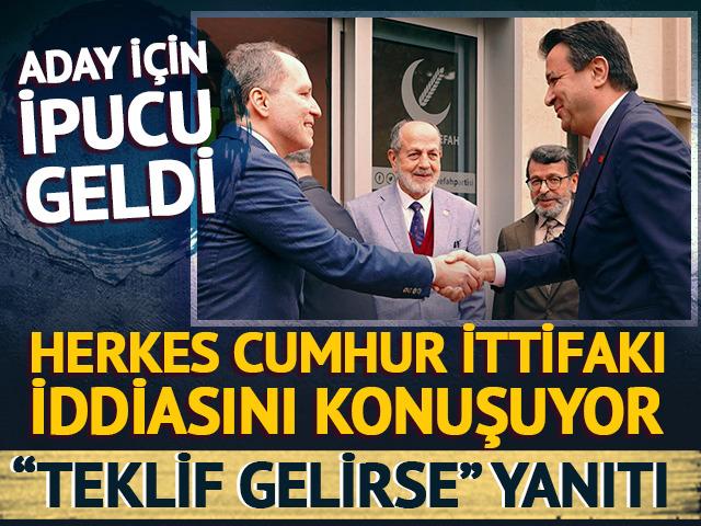 Teklif gelirse" diye yanıt verdi