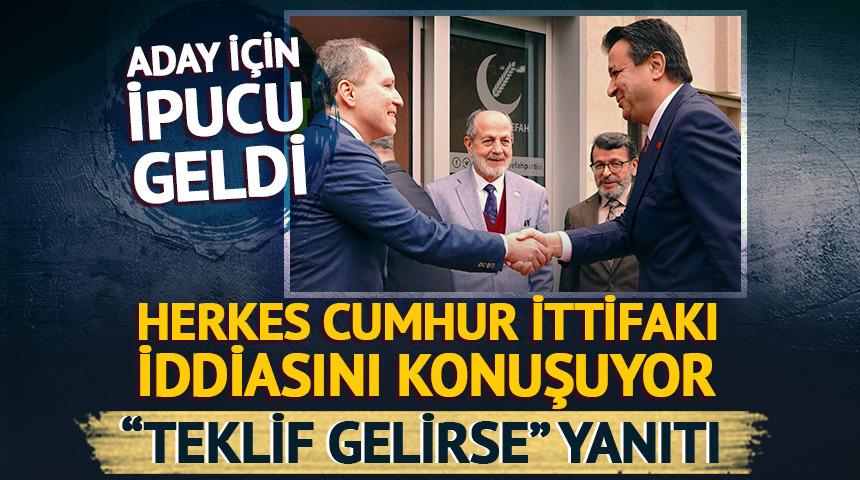 Teklif gelirse" diye yanıt verdi