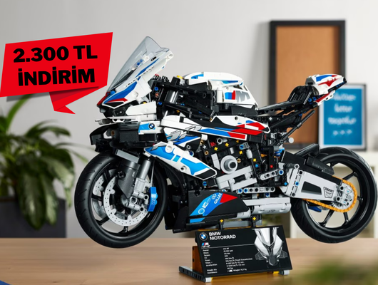 Ger&ccedil;ek&ccedil;i detaylarıyla LEGO Technic BMW M 1000 RR şimdi indirimde