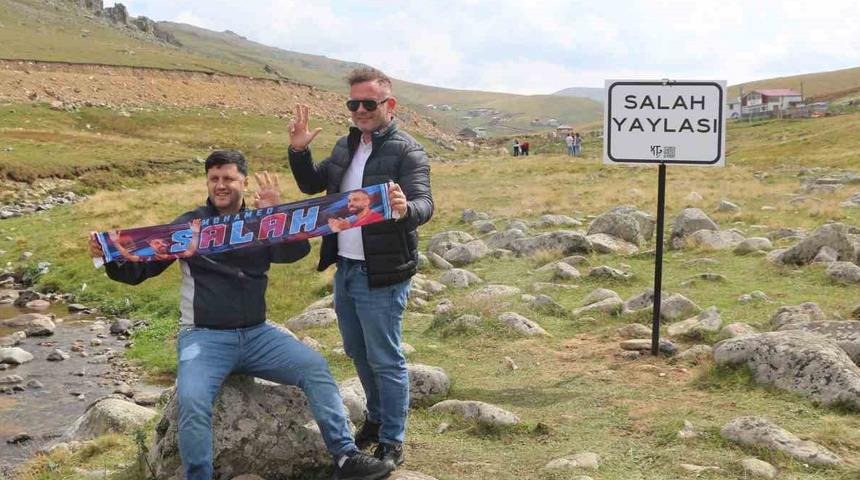 Trabzon&rsquo;da Salah &ccedil;ılgınlığı sınır tanımıyor! Yaylaya adı verildi