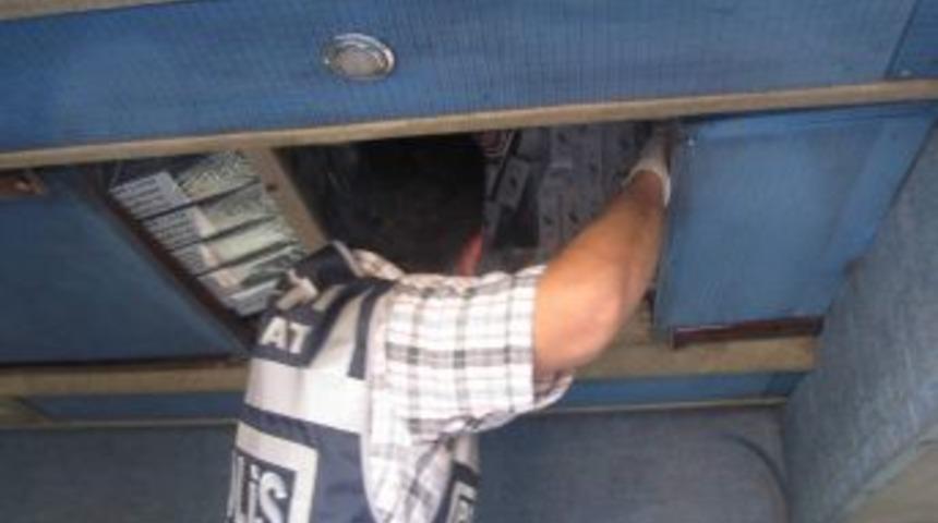 Yozgat&rsquo;ta 19 bin paket ka&ccedil;ak sigara ele ge&ccedil;irildi