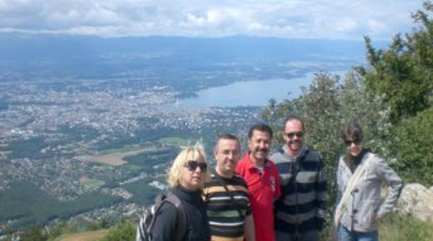 &Ouml;zel Fırat'lı &ouml;ğretmenler Balıkesir'i Avrupa'da tanıttı