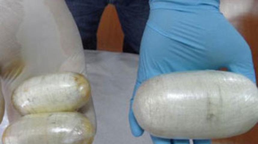 Cinsel organından kokain &ccedil;ıktı