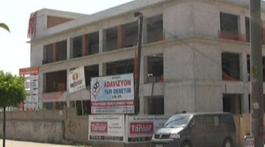 Fay hattı üzerine inşaat