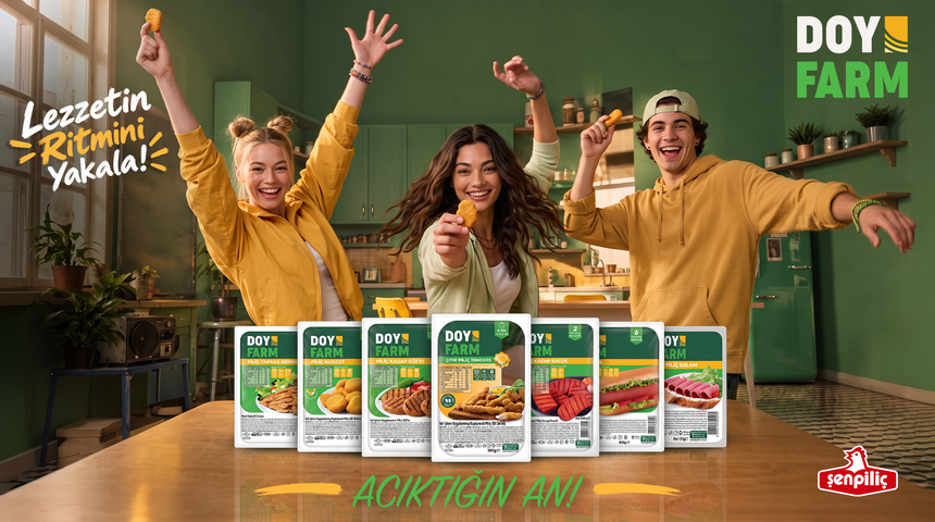 Doyfarm'dan yeni reklam filmi: "Acıktığın An Doyfarm"