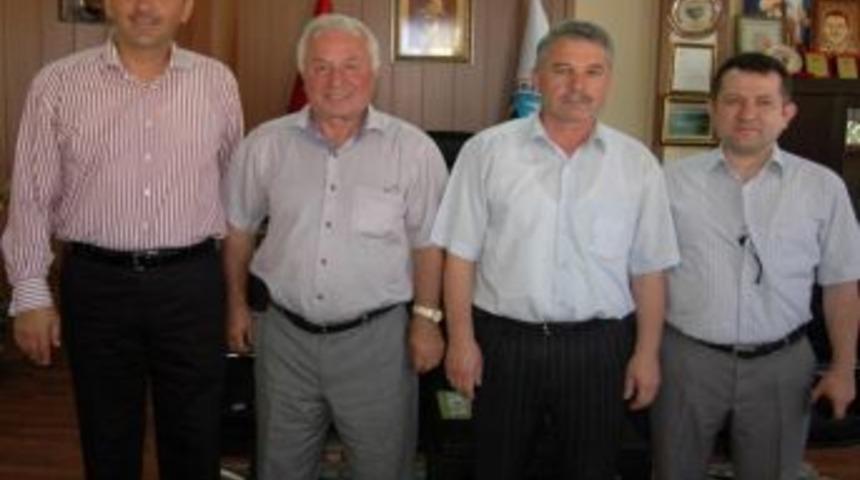 GESOB Başkanı Kara, Başkan Melikoğlu&rsquo;nu ziyaret etti