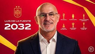 İspanya, Luis de la Fuente'nin g&ouml;rev s&uuml;resini 2032'ye kadar uzattı