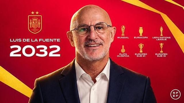 İspanya, Luis de la Fuente'nin görev süresini 2032'ye kadar uzattı