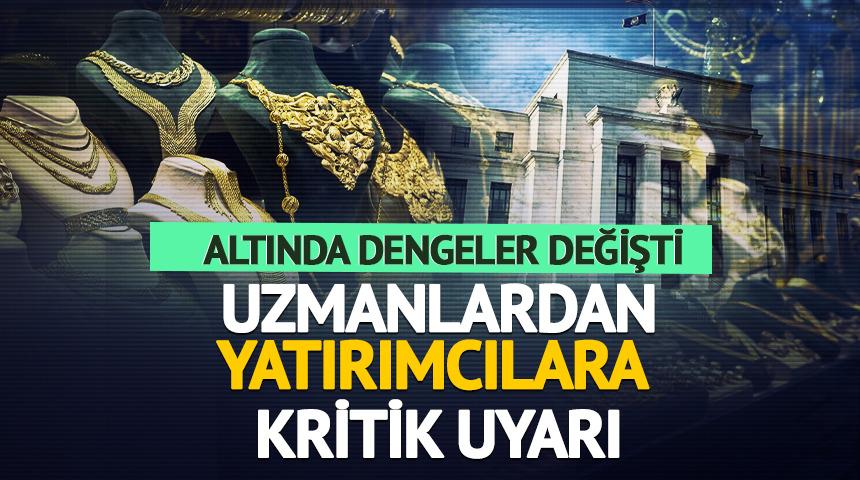 Altında dengeler değişti: Uzmanlardan  kritik uyarı