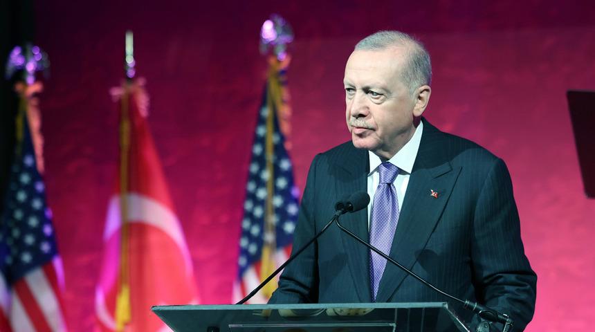 Cumhurbaşkanı Erdoğan'dan ABD'de net mesaj: T&uuml;rkiye'ye yatırım yapan kazanır