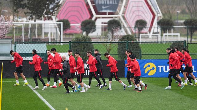 A Milli Takım'da 4 sakatlık: Antrenmana katılmadılar