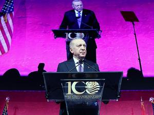 Erdoğan'dan ABD'de yatırım mesajı: Hep kazan&ccedil;lı &ccedil;ıkmıştır