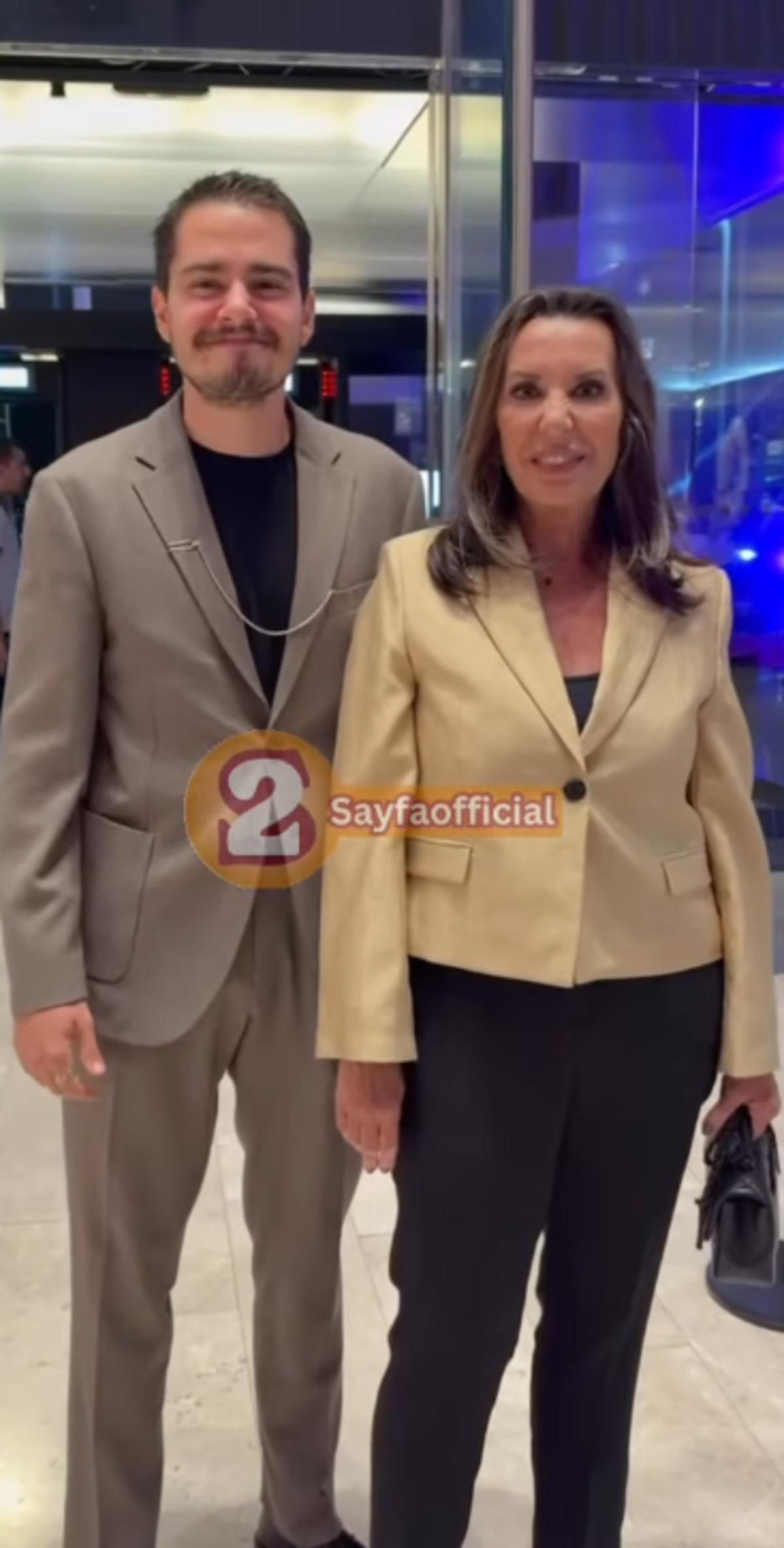 Perihan Savaş ın oğlu Savaş Zafer ödül töreninde ortaya çıktı! Babasının kopyası 2