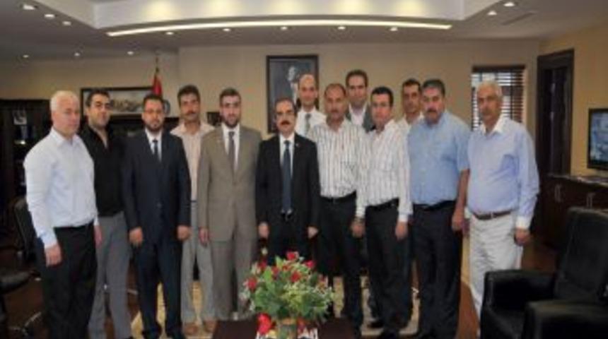 ASKON heyeti Vali Coş'u ziyaret etti